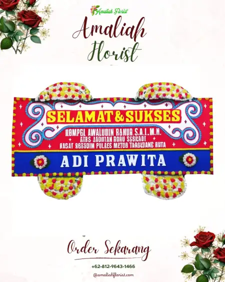 Papan Bunga Ucapan Selamat Sindang Laya