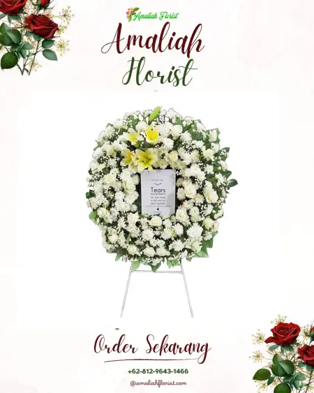 Krans Bunga Duka Sindang Laya